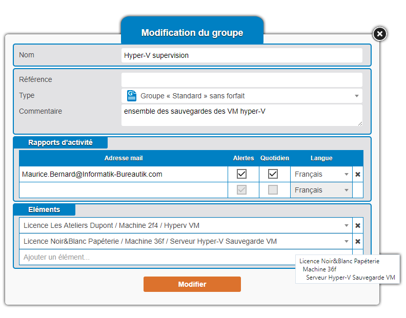 Création groupe | Beemo presents the groups !