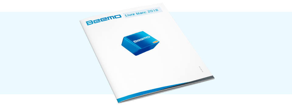 Mockup livre blanc | RGPD and backup, Beemo makes your life easier !