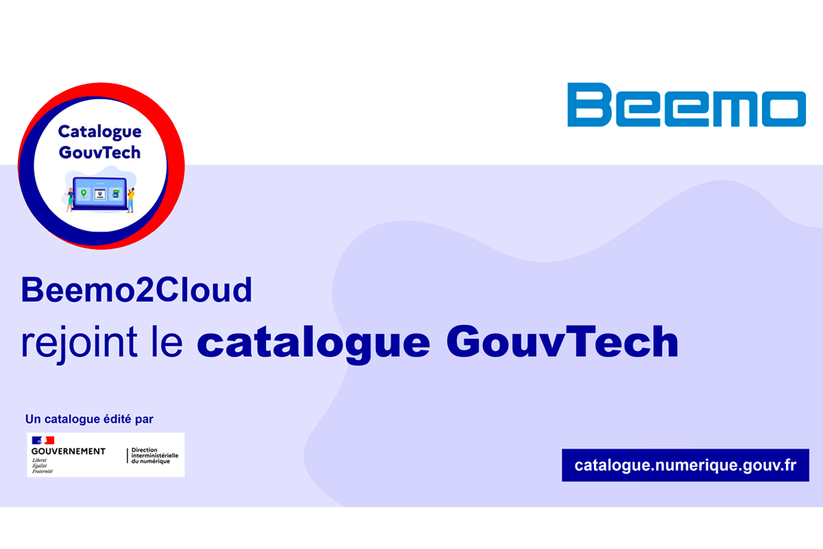 Beemo2Cloud référencée sur le site du gouvernement
