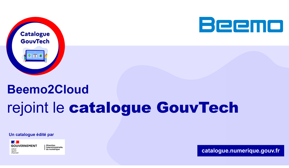 Beemo2Cloud référencée sur le site du gouvernement