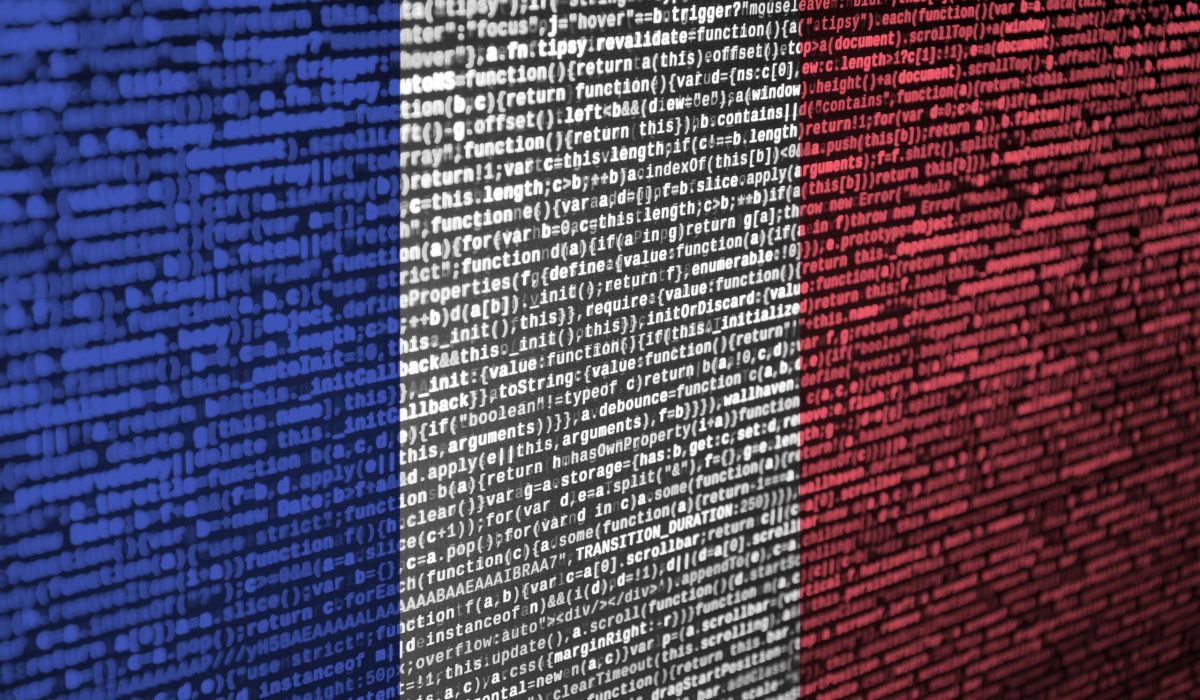 Sauvegarde souveraine des données : drapeau français